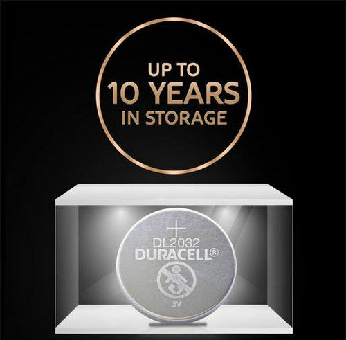 Duracell Lithium 2032 Coin Batteries 3V Pack of 2