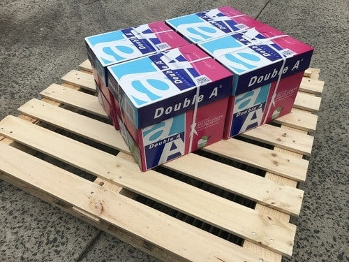 Double A A4 Copy Paper 80gsm White 20 Ream Bundle