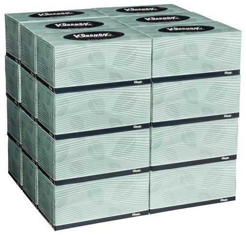 Kleenex Executive Facial Tissue White 2 Ply 200 Sheets Box of 24