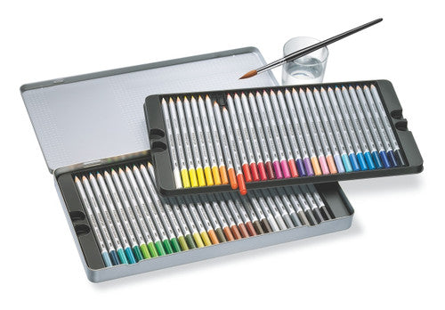 Staedtler 125 M60 Karat Aquarell 125 Watercolour Pencil Assorted Tin 60