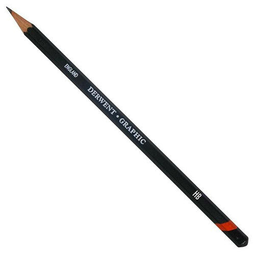 Derwent Graphic Pencil Medium 2B B HB 2H Pack of 4 Box of 6