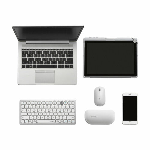 Kensington Multi-Device Dual Wireless Compact Keyboard Silver