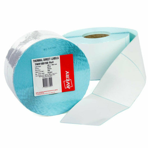 Avery Direct Thermal Labels with Perforation 101 x 150mm Roll 500
