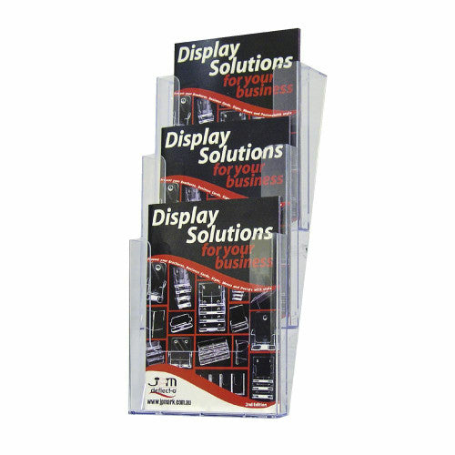Deflecto Stackable Wall Mount Brochure Holder A4