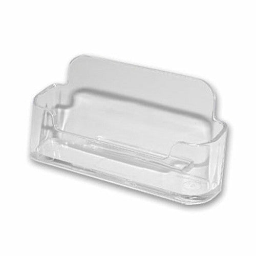 Deflecto Business Card Holder Clear