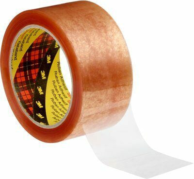 Scotch 370 Box Sealing Tape 48mm x 75m Clear Pack of 36