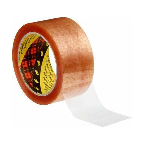 Scotch 370 Box Sealing Tape 48mm x 75m Clear Pack of 36
