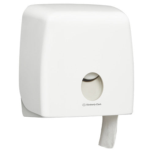 Kimberly Clark Aquarius Jumbo Roll Toilet Tissue Dispenser White