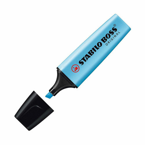 Stabilo Boss Original Chisel Tip Highlighter Box of 10 Blue