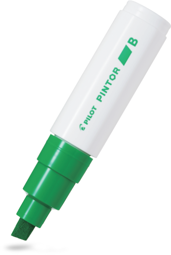 Pilot Pintor Paint Marker Broad Chisel Tip Light Green