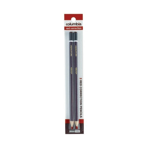 Columbia Red Correction Pencils Round Pack 2