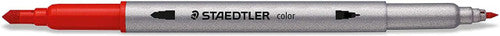 Staedtler 3200 TB36 Twin-Tip Double Ended Fibre-Tip Pen Assorted Wallet of 36 Colours