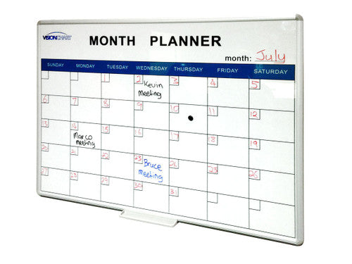 Visionchart VMP100 Deluxe Perpetual Month Planner 1200 x 900mm