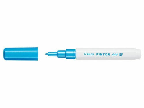 Pilot Pintor Paint Marker Extra Fine Tip Metallic Blue