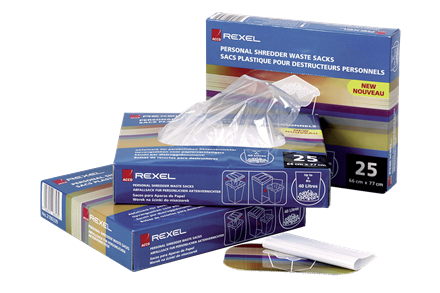 Rexel Shredder Bag Plastic AS1000 Pack of 100