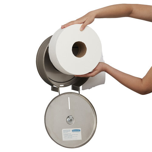Kimberly Clark Maxi Jumbo Roll Dispenser Stainless Steel