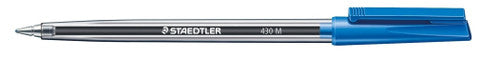 Staedtler 430MASCP50 Stick 430 Ballpoint Pen Medium Assorted Cup of 50