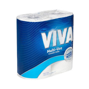Kleenex Viva Multi-Use Cleaning Towel White 60 Sheets Twin Pack of 12