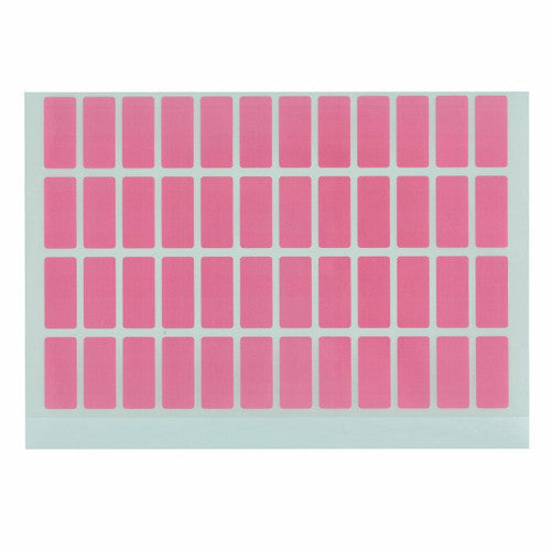 Avery Pink Block Colour Labels 19 x 42mm 240 Pack