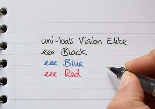 Uni Vision Elite Rollerball Pen 0.8mm Blue Box of 12
