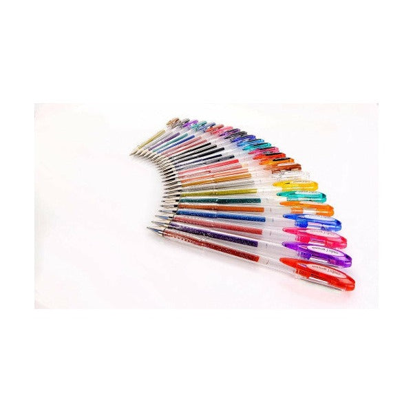 Uni-Ball Signo Gel Ink Rollerball Pen 0.7mm Assorted Wallet of 8
