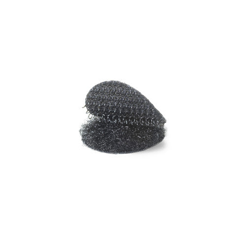 Velcro Brand Stick On Hook and Loop Dots 22mm Black Pack of 40
