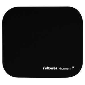 Fellowes Mouse Pad Black Microban