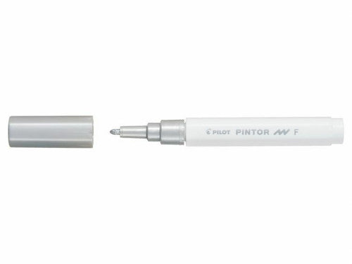 Pilot Pintor Paint Marker Fine Tip Silver