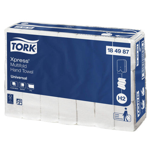 Tork Xpress Multifold Slimline Hand Towel Universal H2 Carton of 21 x 230 Sheets