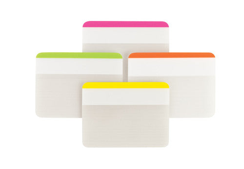 Post-it Durable Tabs Bright Assorted 50 x 38mm 686F-1BB
