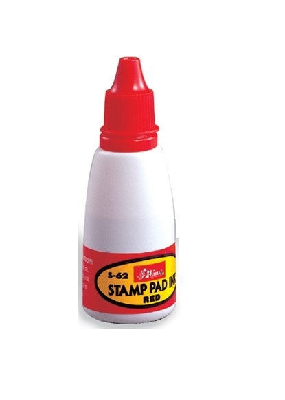Staedtler Shiny Supreme Stamp Ink 28ml Red 9S62