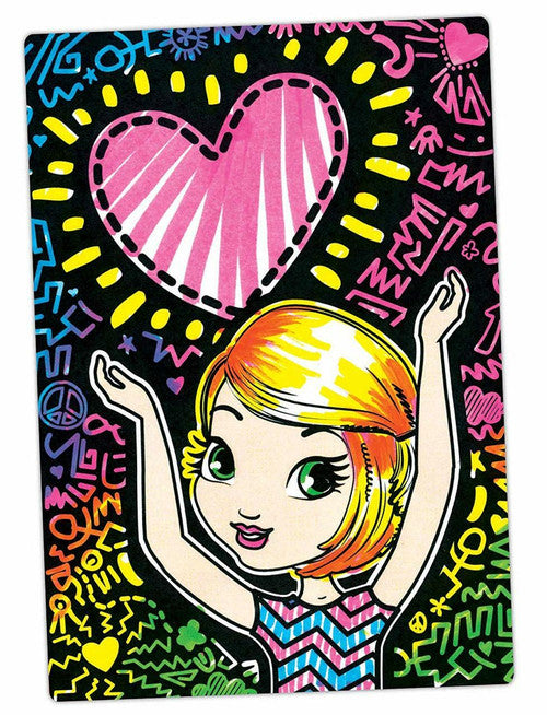 CRAYOLA 04 0477 ART HISTORY VELVET POSTER SET