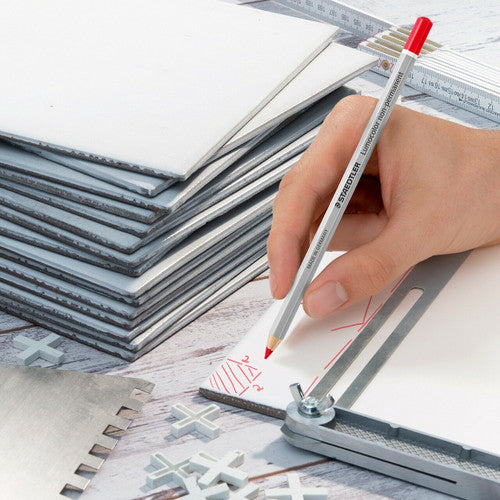 Staedtler Lumocolor Non-Permanent Omnichrom Dry White Box of 12 108-0
