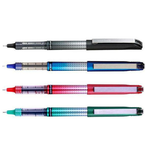 Uni-Ball Eye Needle UB-185S Liquid Ink Pen 0.5mm Blue Box of 12