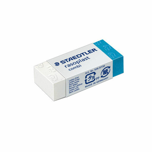 Staedtler Rasoplast Combi Eraser Medium 43 x 19 x 13mm 526 BT30