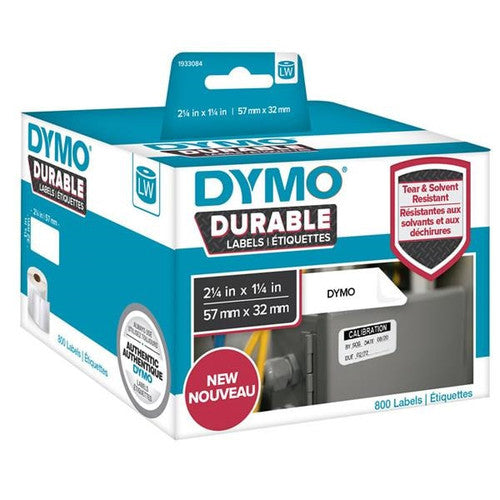 Dymo Durable Shipping Labels 57 x 32mm Roll 800