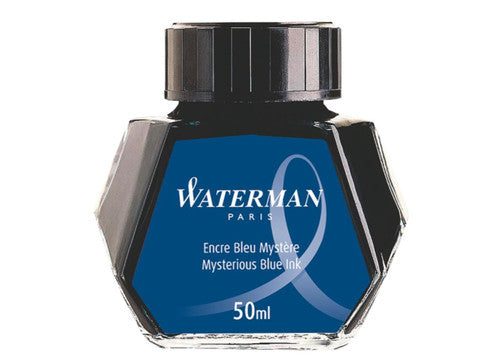 Waterman Ink 50ml Mysterious Blue in Box