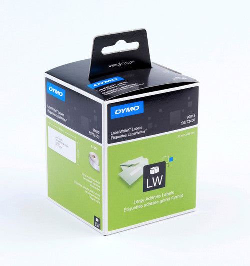 Dymo LabelWriter Address Labels 89 x 36mm 2 Rolls of 260