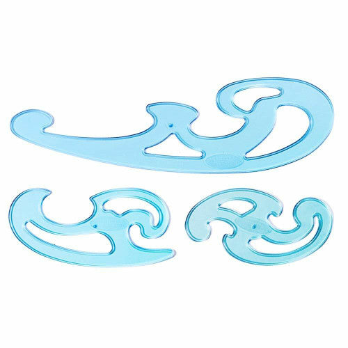Staedtler Mars French Curves Set of 3 Shapes Pack of 10 571 40