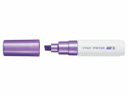 Pilot Pintor Paint Marker Broad Chisel Tip Metallic Violet