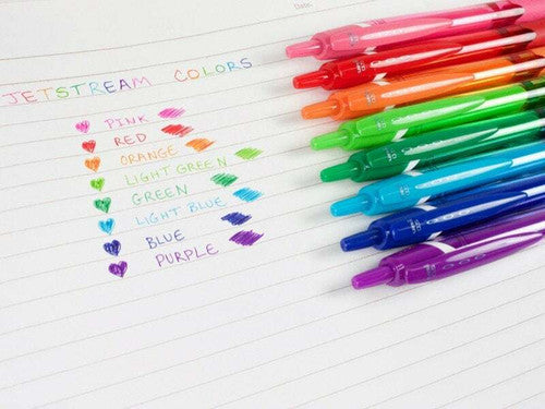 Uni Jetstream Colour Rollerball Pen 0.7mm Red Box of 10