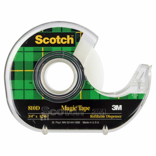 Scotch 810 Magic Tape with Dispenser 19mm x 33m