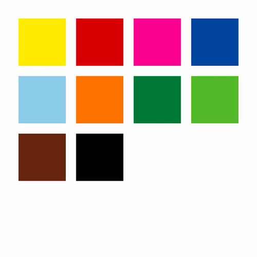 Staedtler 334 SB10 Triplus Fineliner Assorted Colours Wallet of 10