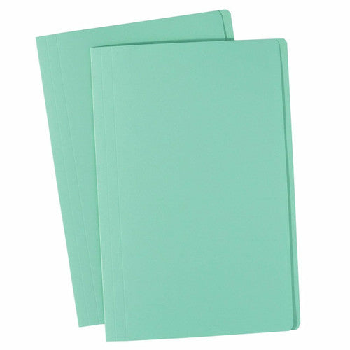 Avery Coloured Manilla Folder File Foolscap Box 100 Light Green