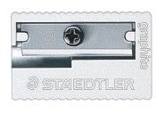 Staedtler Single Hole Metal Sharpener for Standard Sized Graphite Pencils 510 10