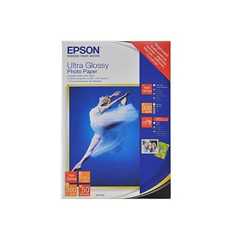 Epson S041943 Ultra Glossy Photo Paper 6x4in Pack 50 Sheets