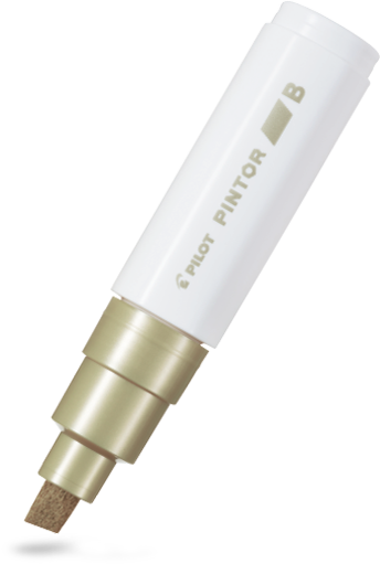 Pilot Pintor Paint Marker Broad Chisel Tip Gold