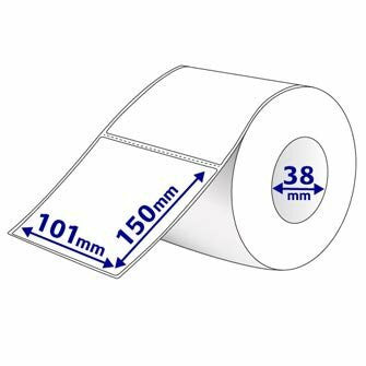 Avery Direct Thermal Labels with Perforation 101 x 150mm Roll 500