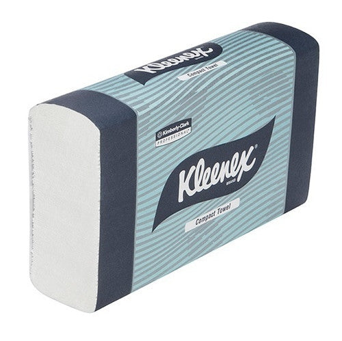 Kleenex Compact Hand Towel White 90 Sheets Pack of 24