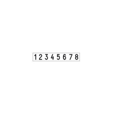 Trodat Professional 5558 Numberer 8 Band 5mm Black